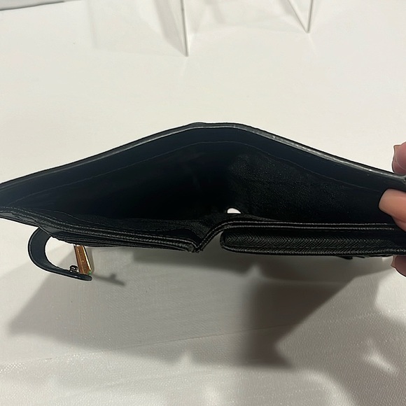 Michael kors black saffiano smartphone wristlet wallet - Picture 4 of 5